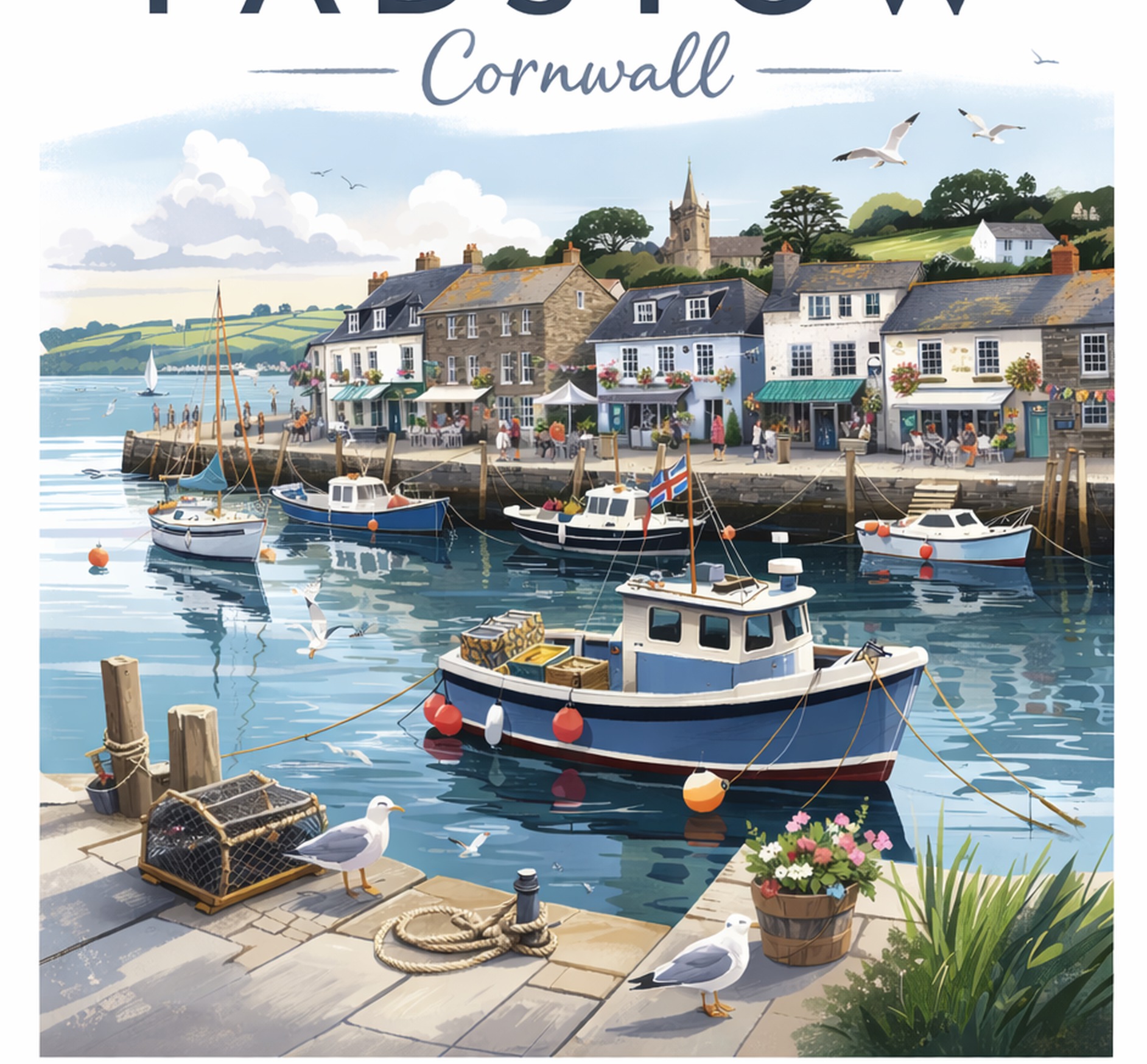Coastal artwork from the Specialist Souvenirs collection