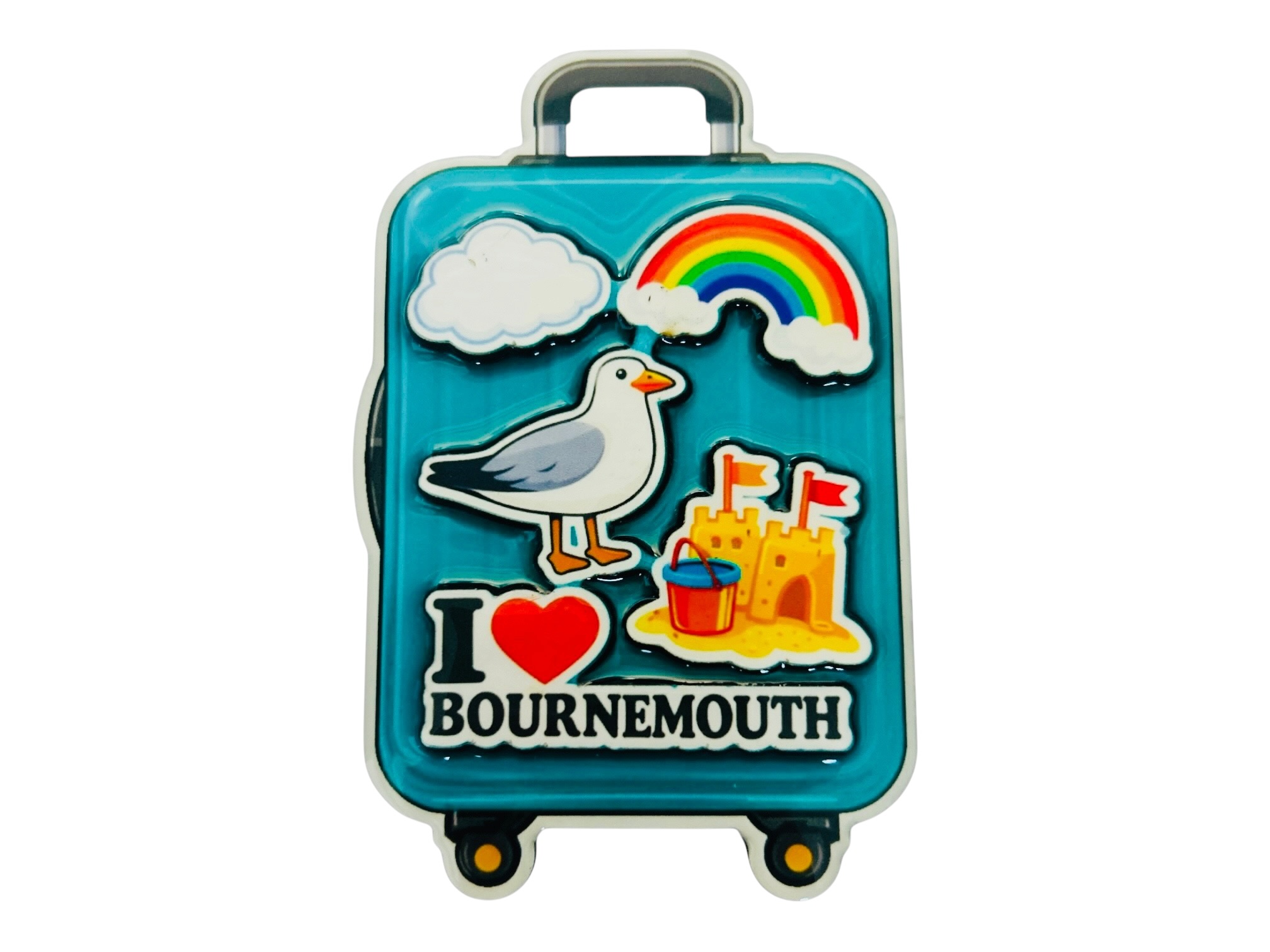 MDF Epoxy Suitcase Magnet