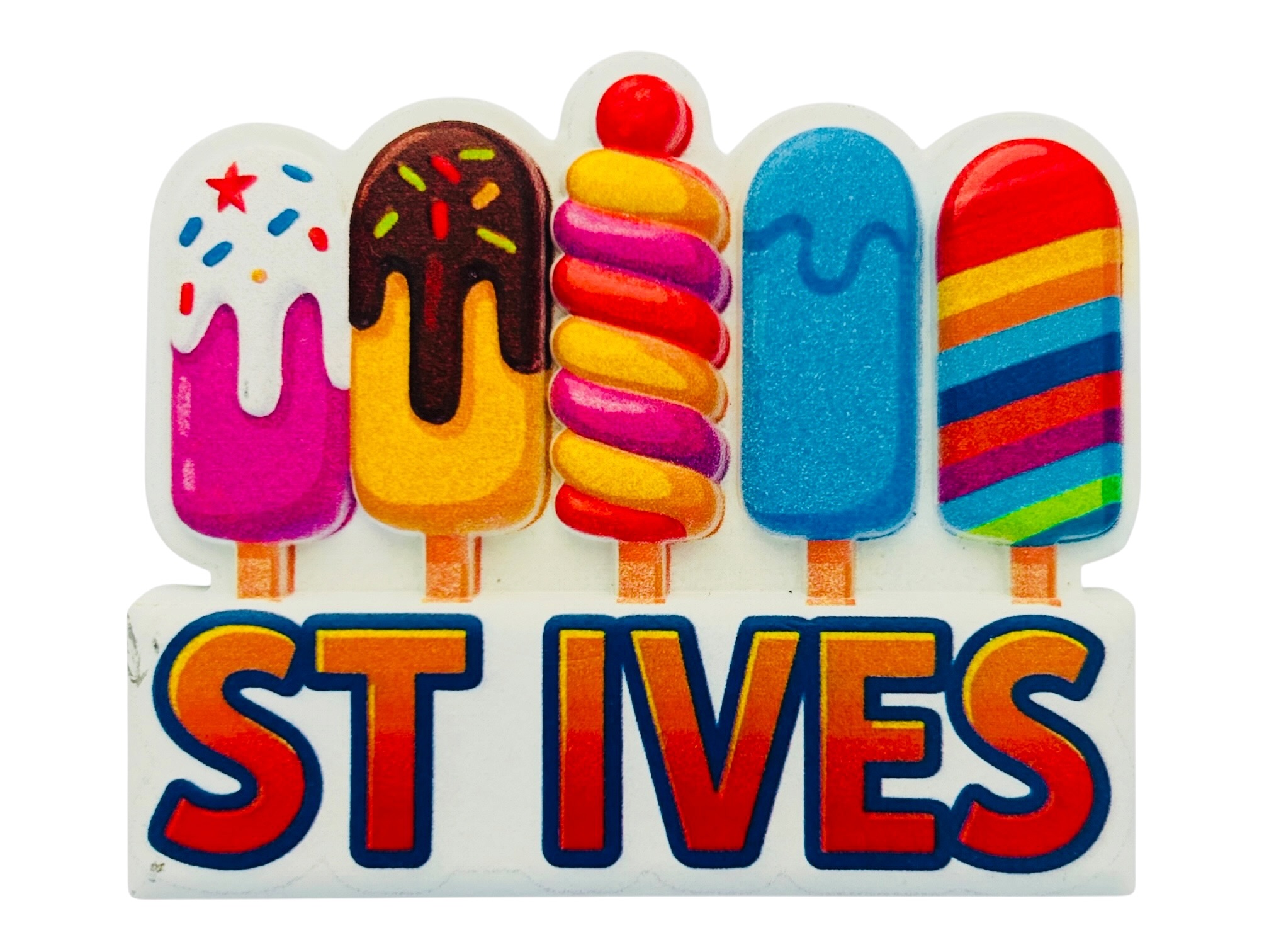 3D Printed Resin Magnet Ice Creams