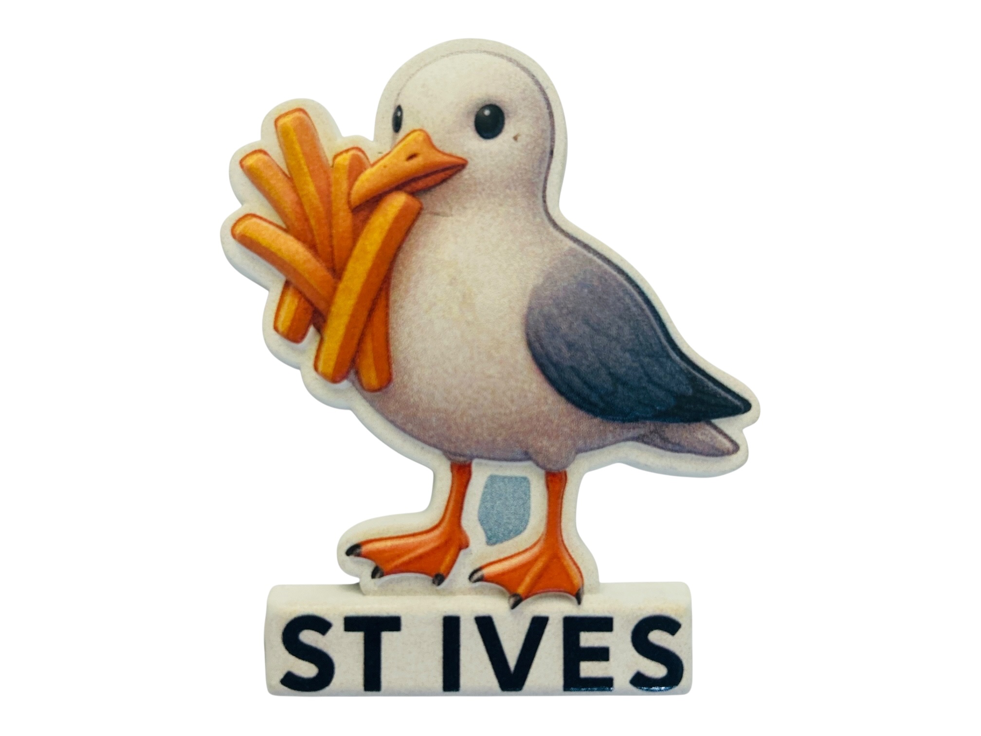 3D Printed Resin Magnet Seagull Chips