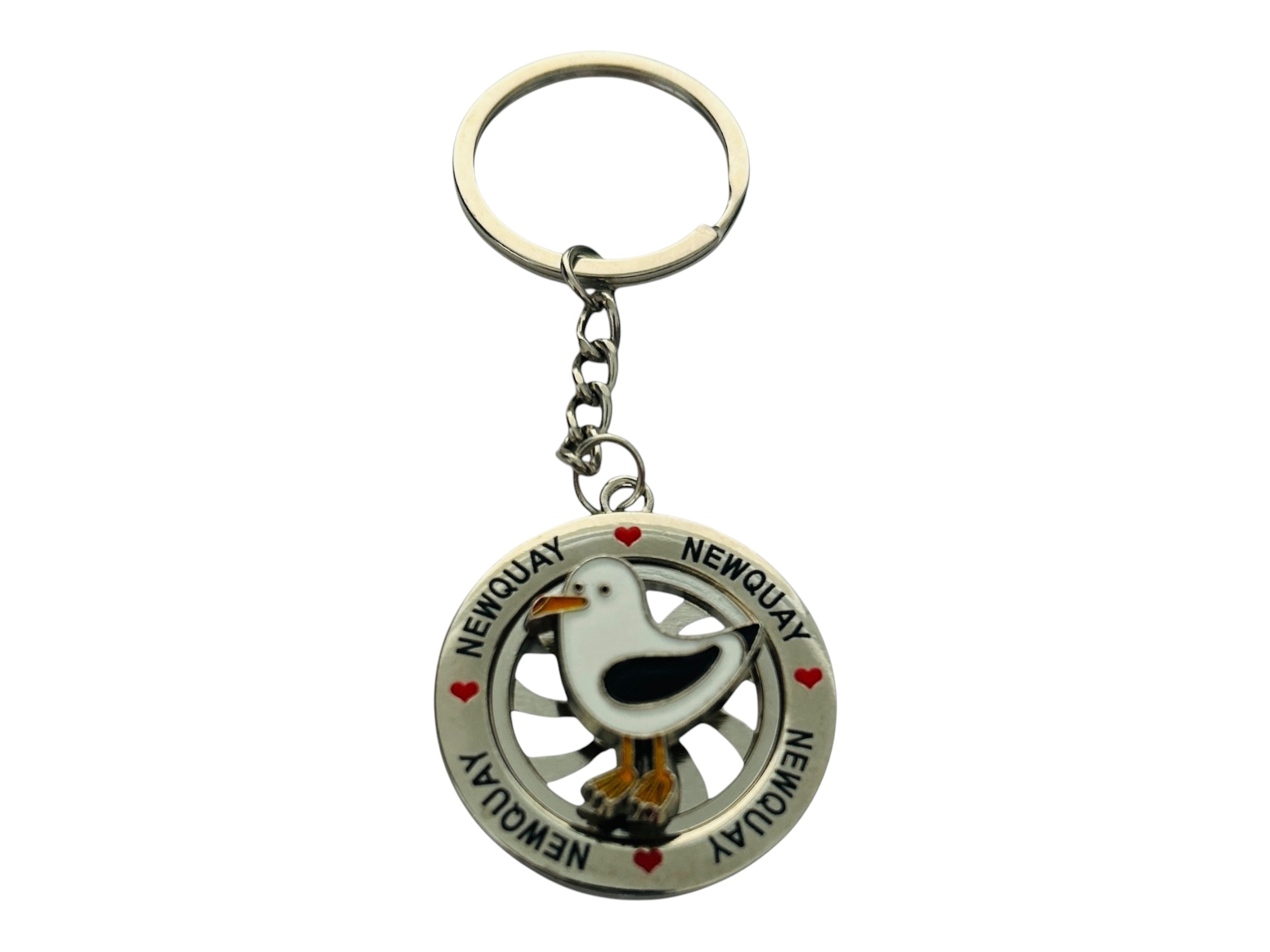 Seagull Spinner Keyring