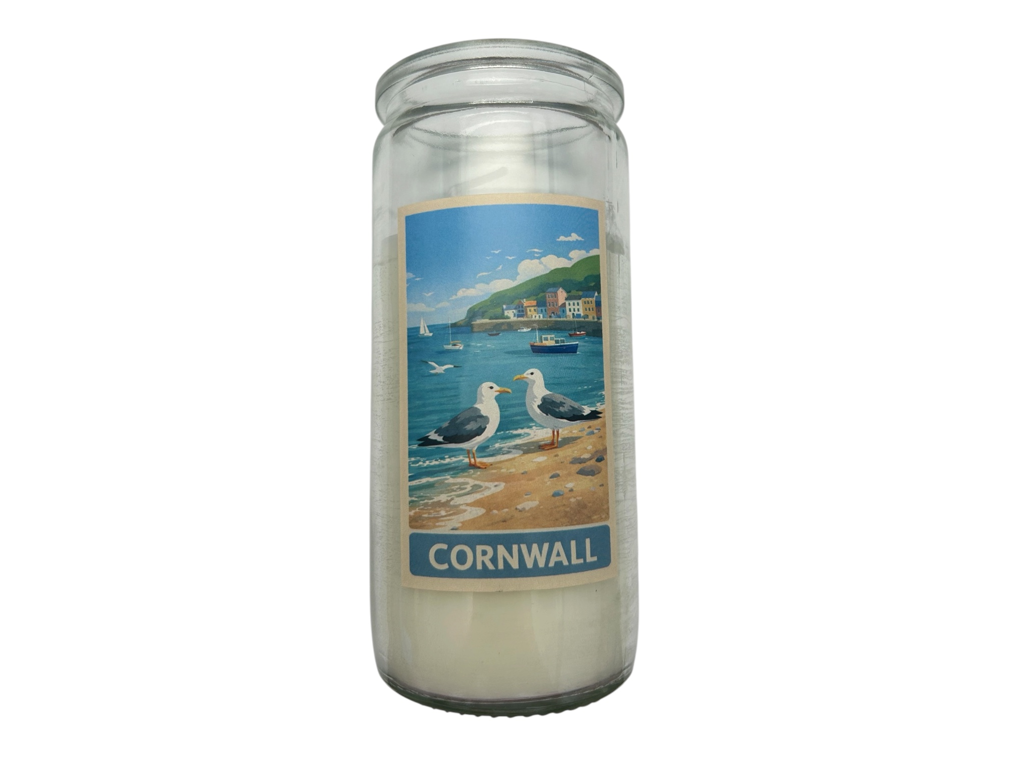 14Cm Candle In Jar With Coconut Scent