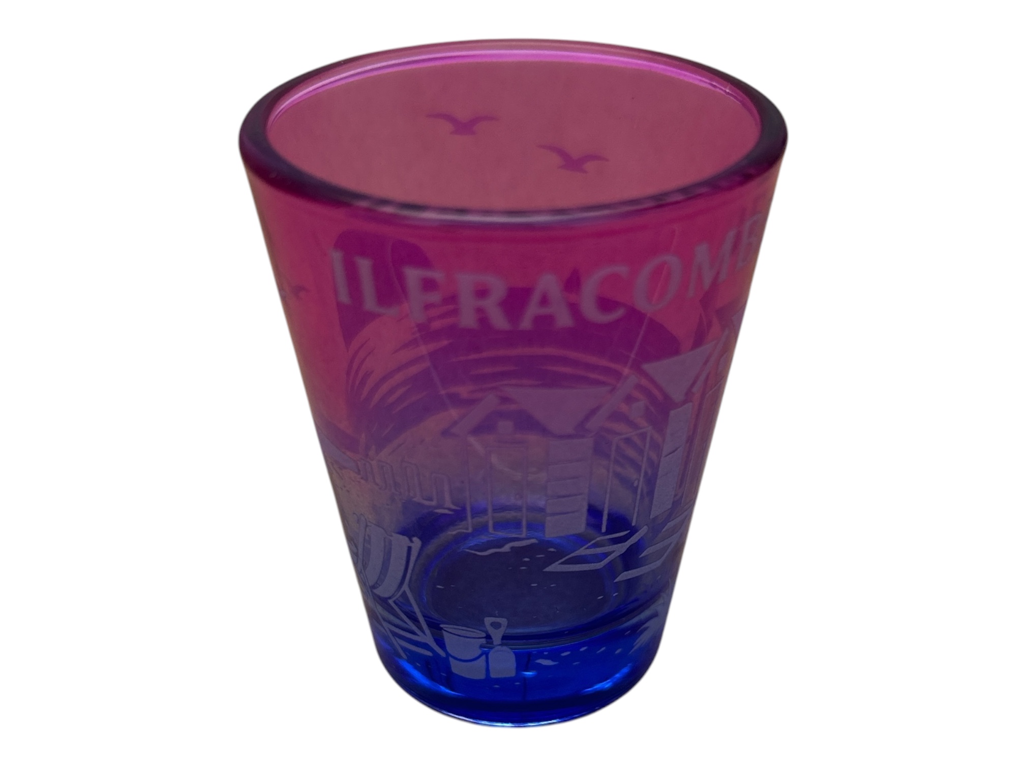 Shot Glass Frosted 
2 Assorted Colours
