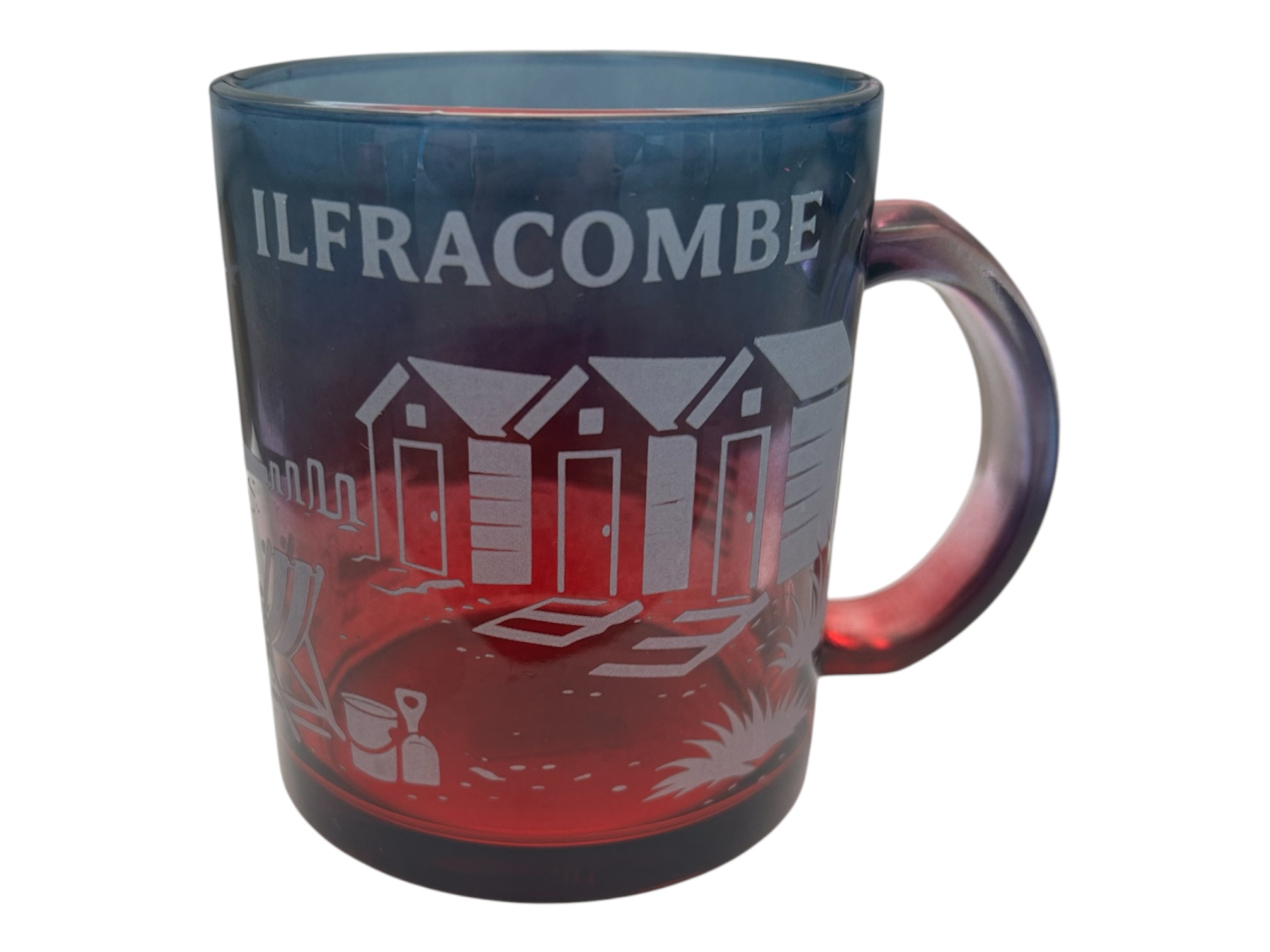 Glass Mug 11Oz Frosted 
2 Assorted Colours