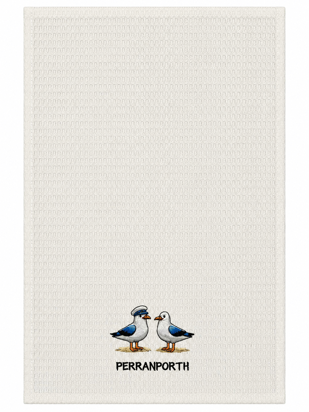 Seagulls Waffle Tea Towel